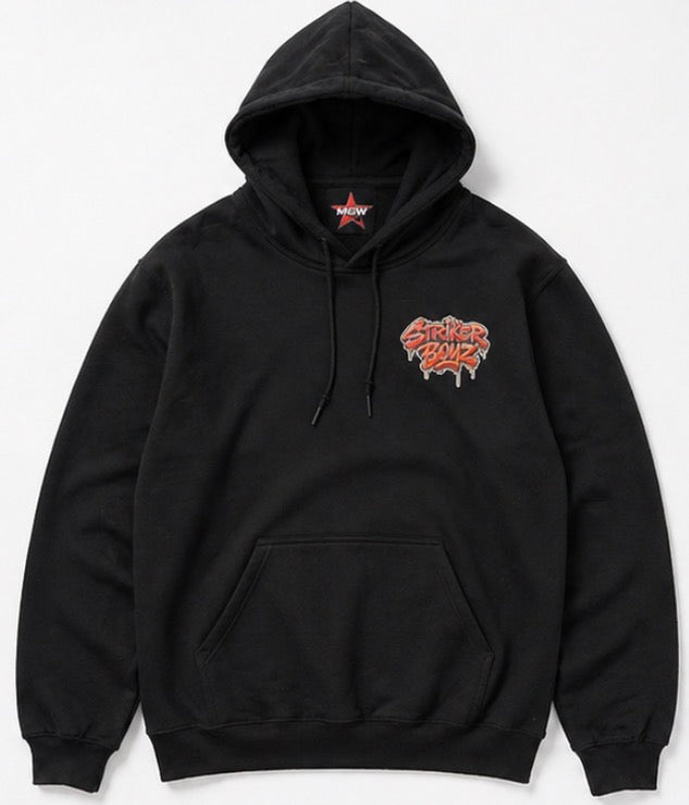 StrikerBoyz Hoodie Black/Red No P/D