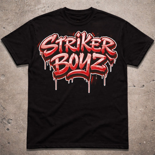 StrikerBoyz Black&Red Tee